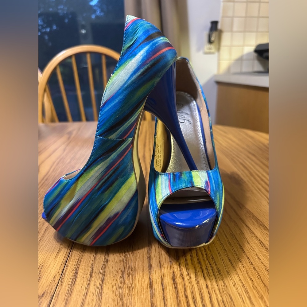 Deb high heels.